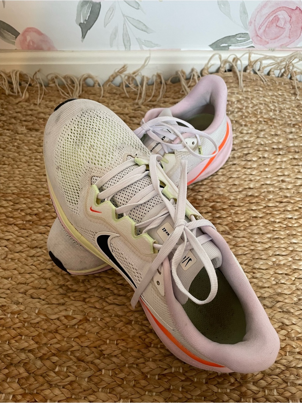 Nike Pegasus 41 Running Shoes Pink White Women’s 10